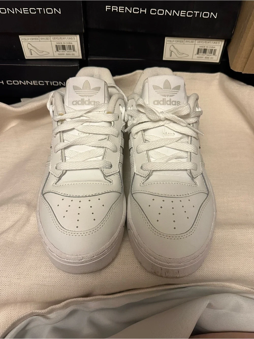 adidas Rivalry Low Cloud White Back to School
